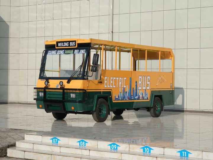 威龙巴士带拉花